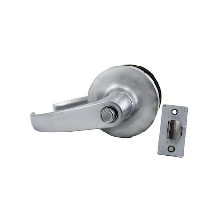 Hager Satin Chrome Privacy 3440ARC26D 012514